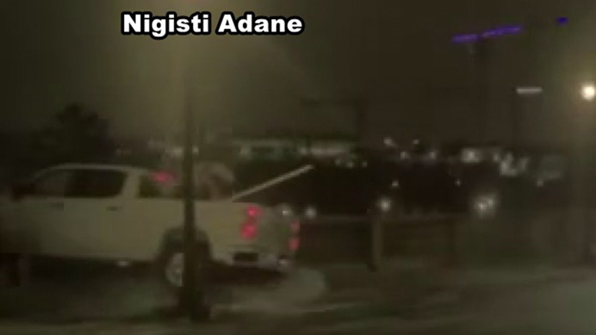 Dashcam video captures moment truck plunges off bridge into